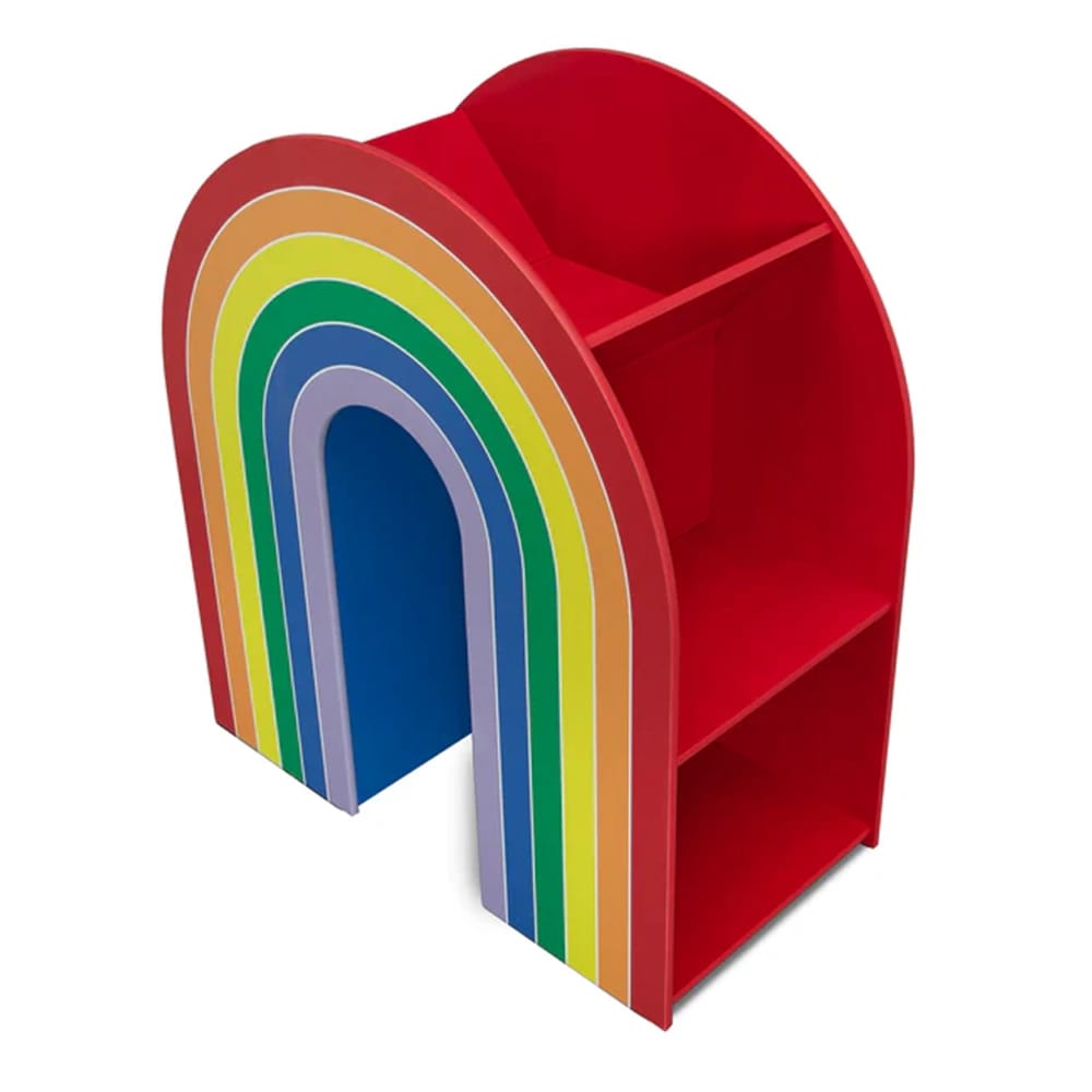 Delta Children Rainbow Bookcase