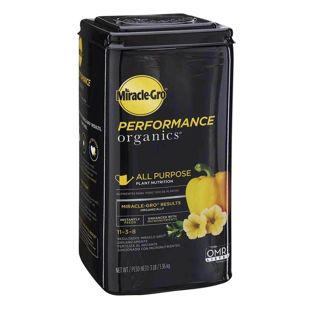 Miracle-Gro Performance Organics All Purpose Plant Nutrition, 3 lbs
