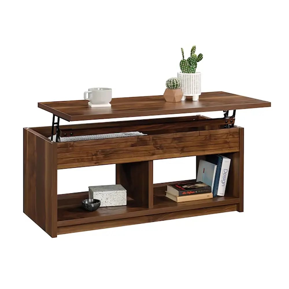 Origin 21 Lift Top Coffee Table with Storage, Dark Walnut