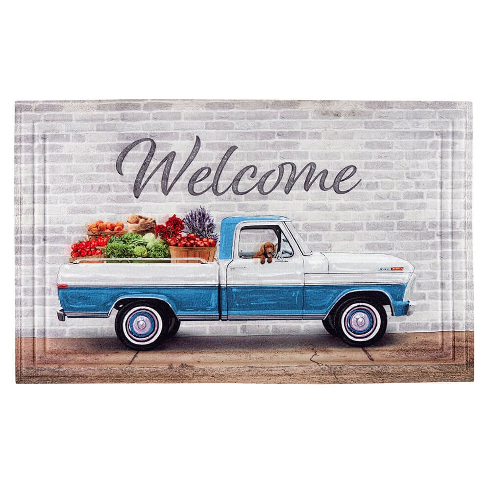 18"x30" Decorative Printed Rubber Doormat
