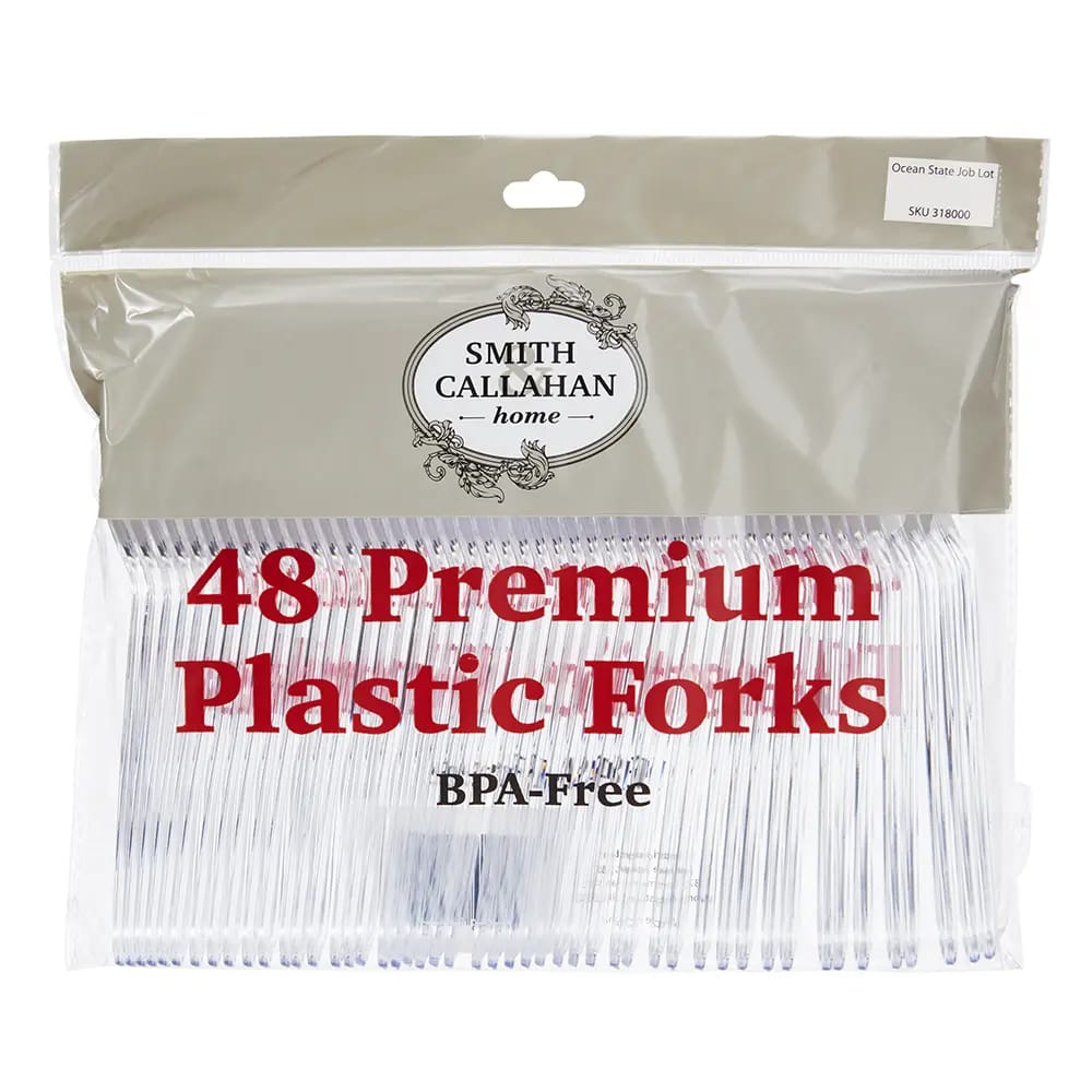 Premium Plastic Forks, 48 ct.