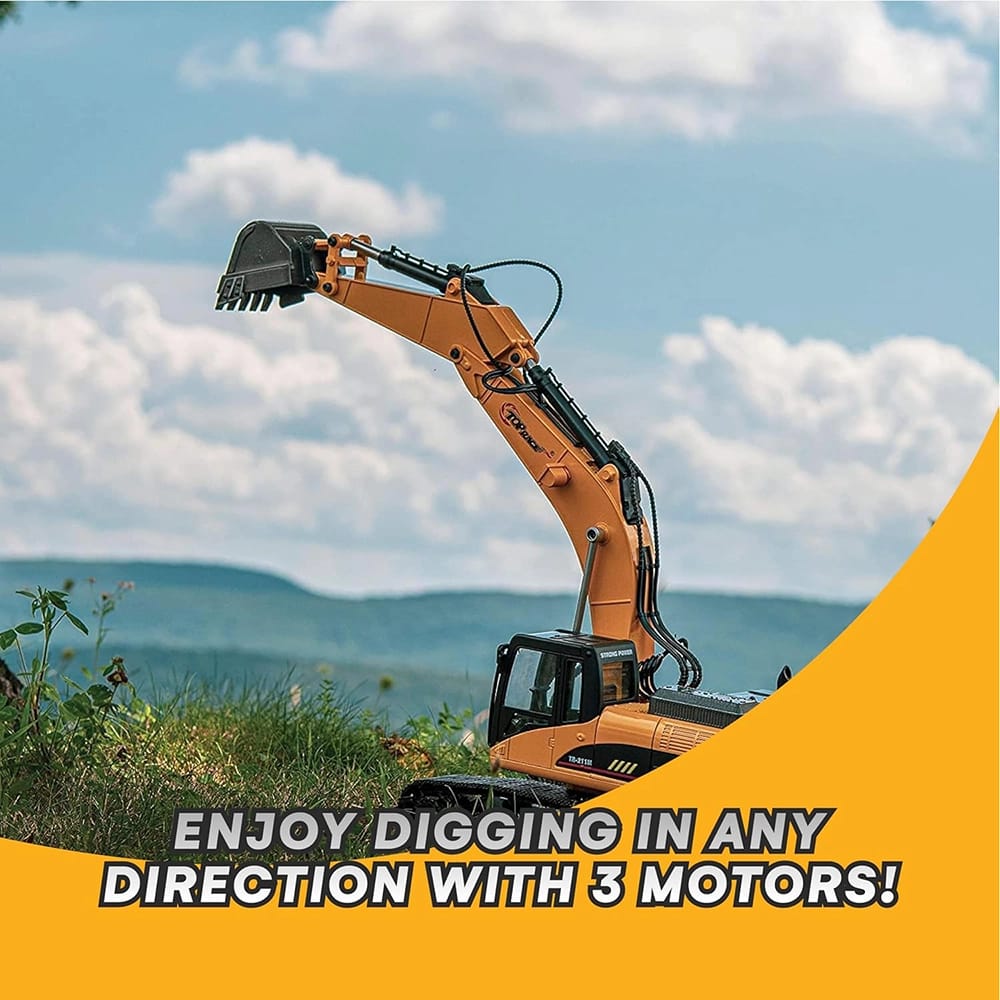 Top Race Remote Control Construction Excavator