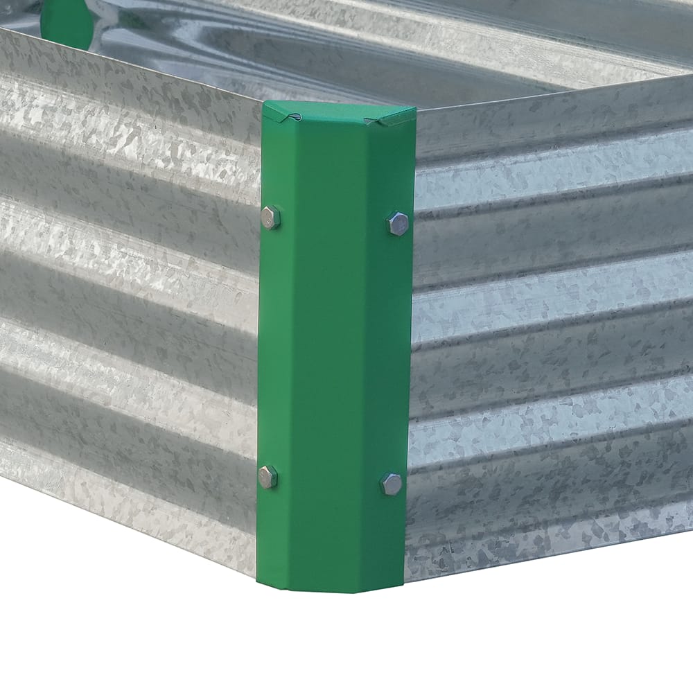 Miracle-Gro 40" x 20" x 11" Galvanized Raised Garden Bed