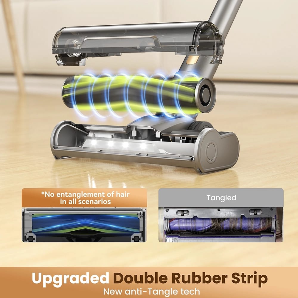 INSE Cordless Stick Vacuum, Blue