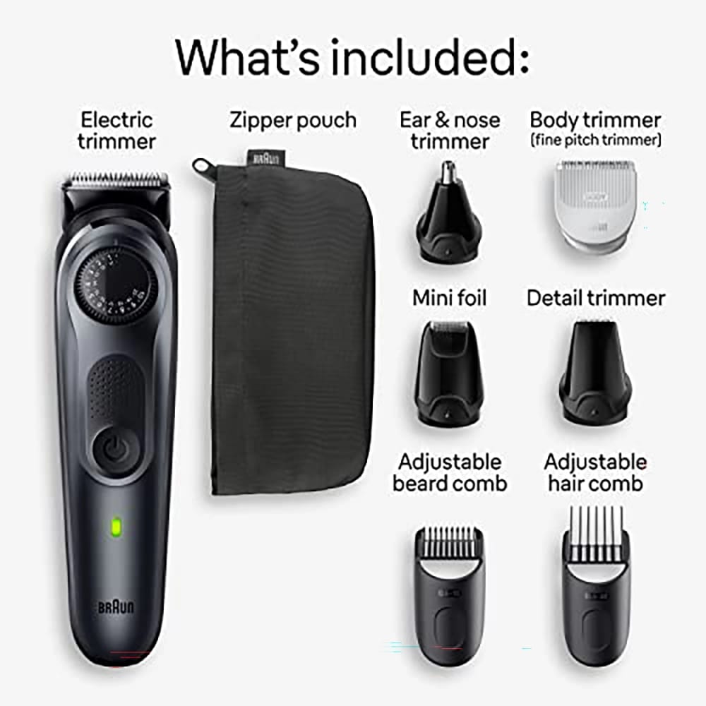 Braun Series 8-In-One Beard Trimmer Grooming Kit