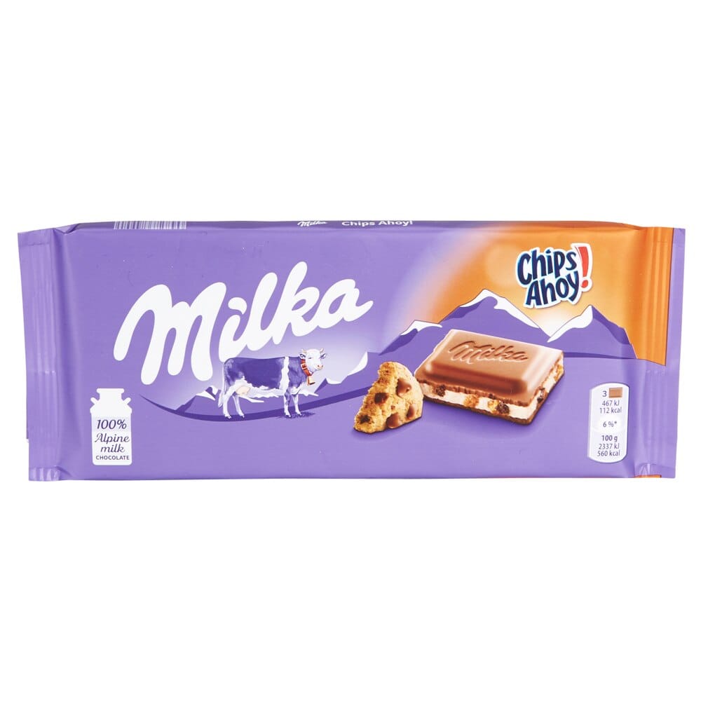 Milka German Chips Ahoy Chocolate, 3.5 oz