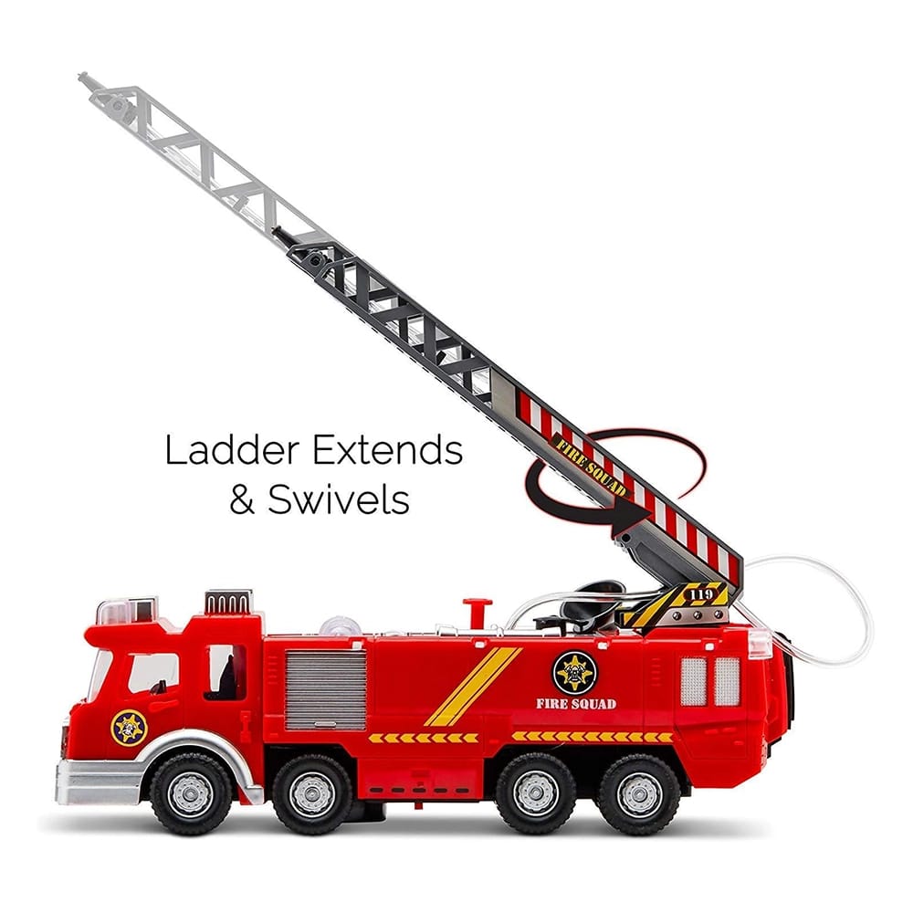 Top Race Fire Engine Truck with Water Pump Spray