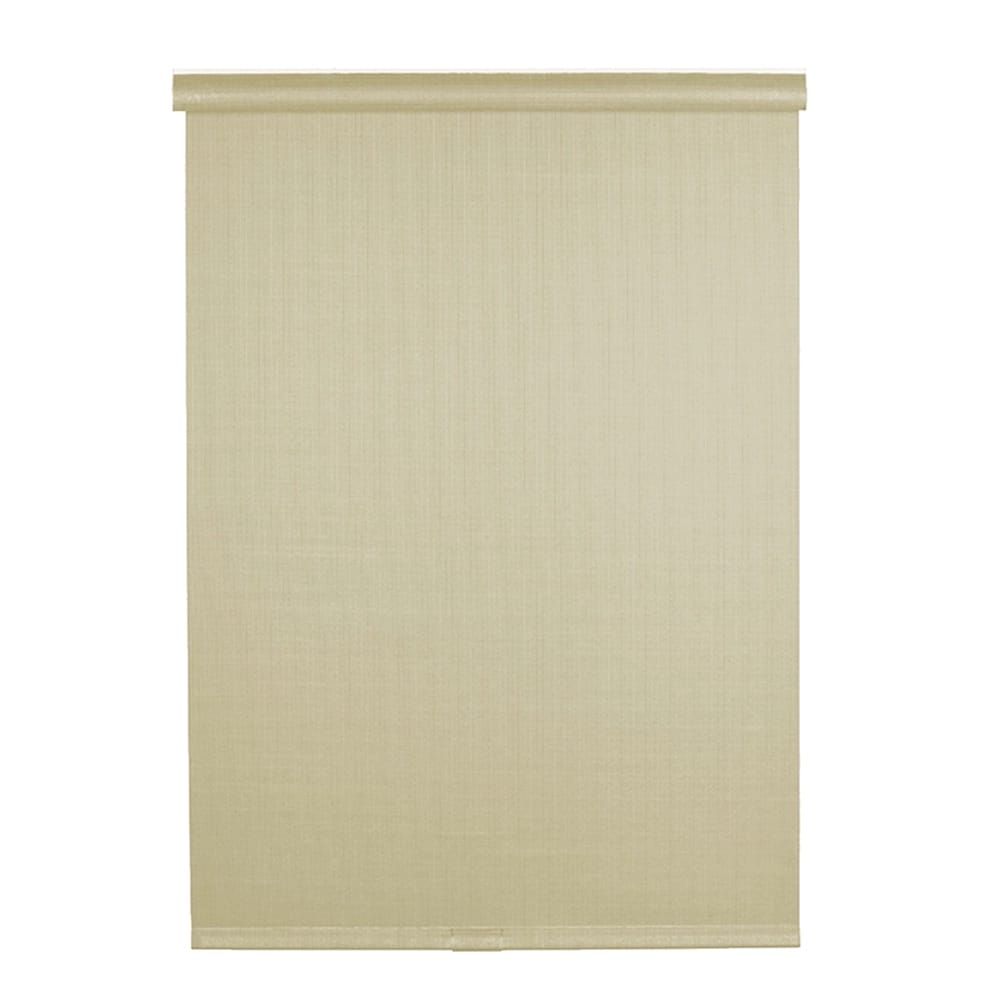 Cordless Semi-Sheer Fabric Roller Shade, Marzipan, 39" x 66"
