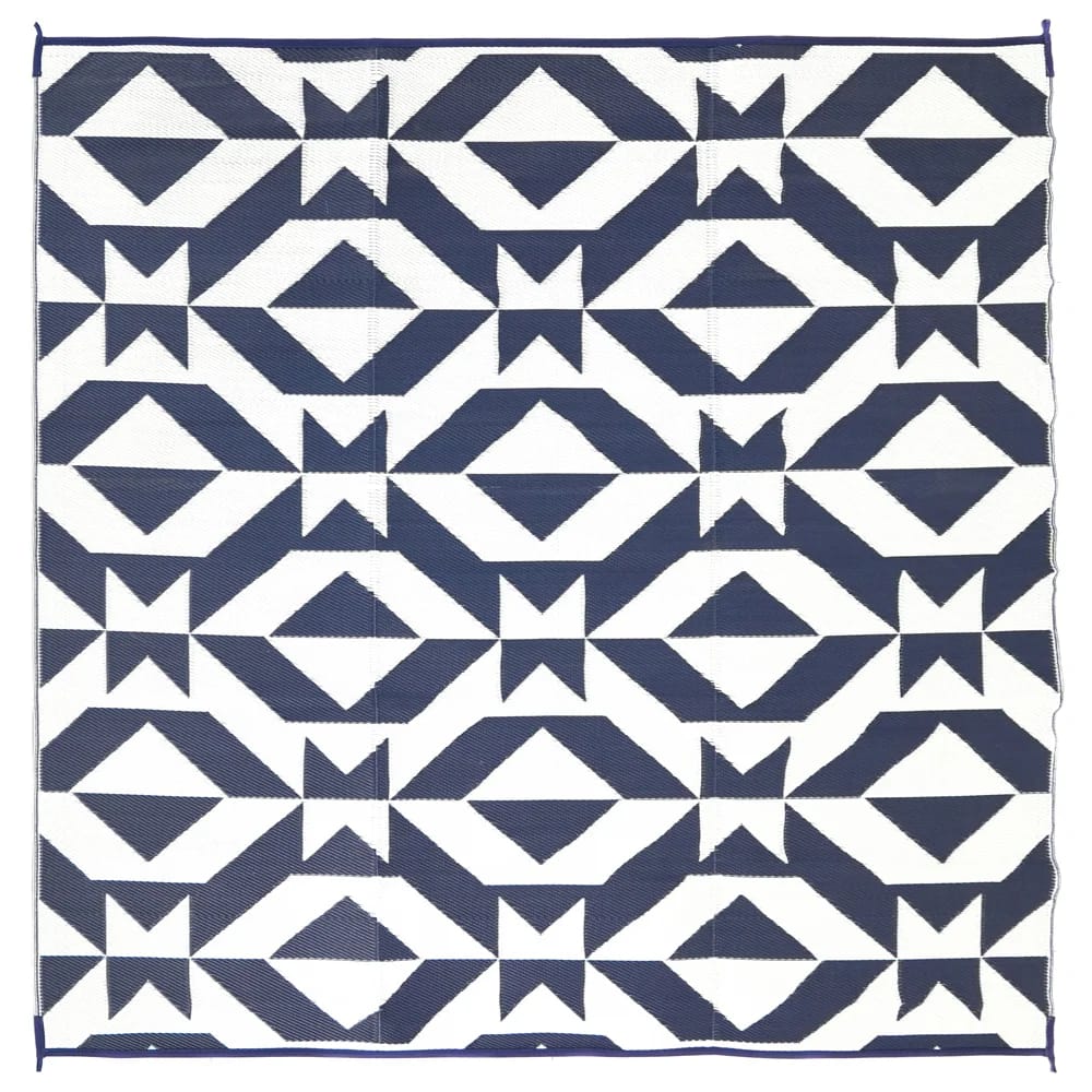 Aurora 9'x9' Reversible Patio Rug