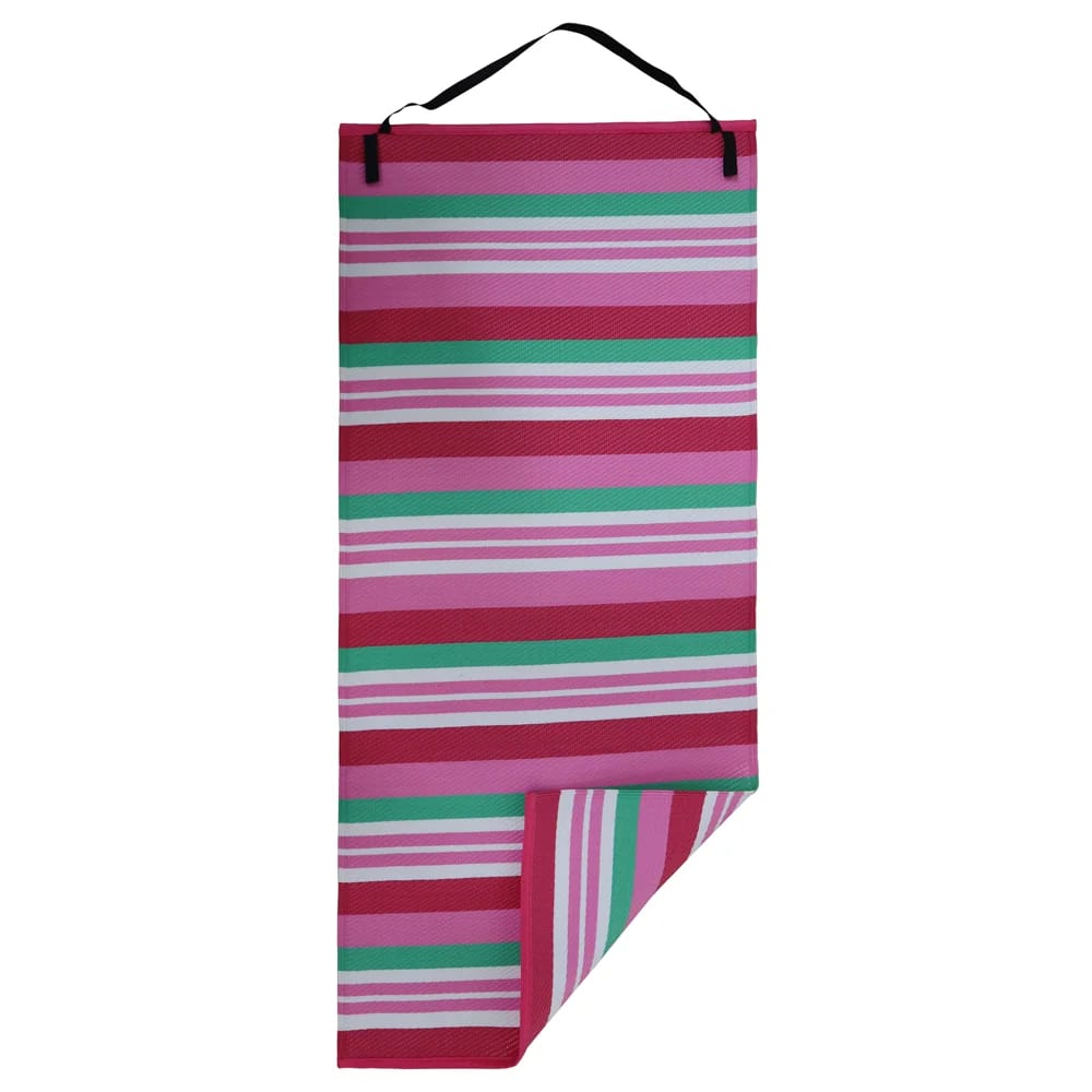 Roll-Up Beach Mat with Strap, 35"x71"