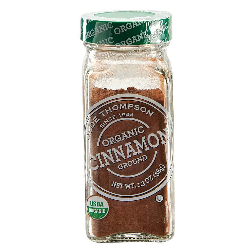 Olde Thompson Organic Ground Cinnamon, 1.3 oz