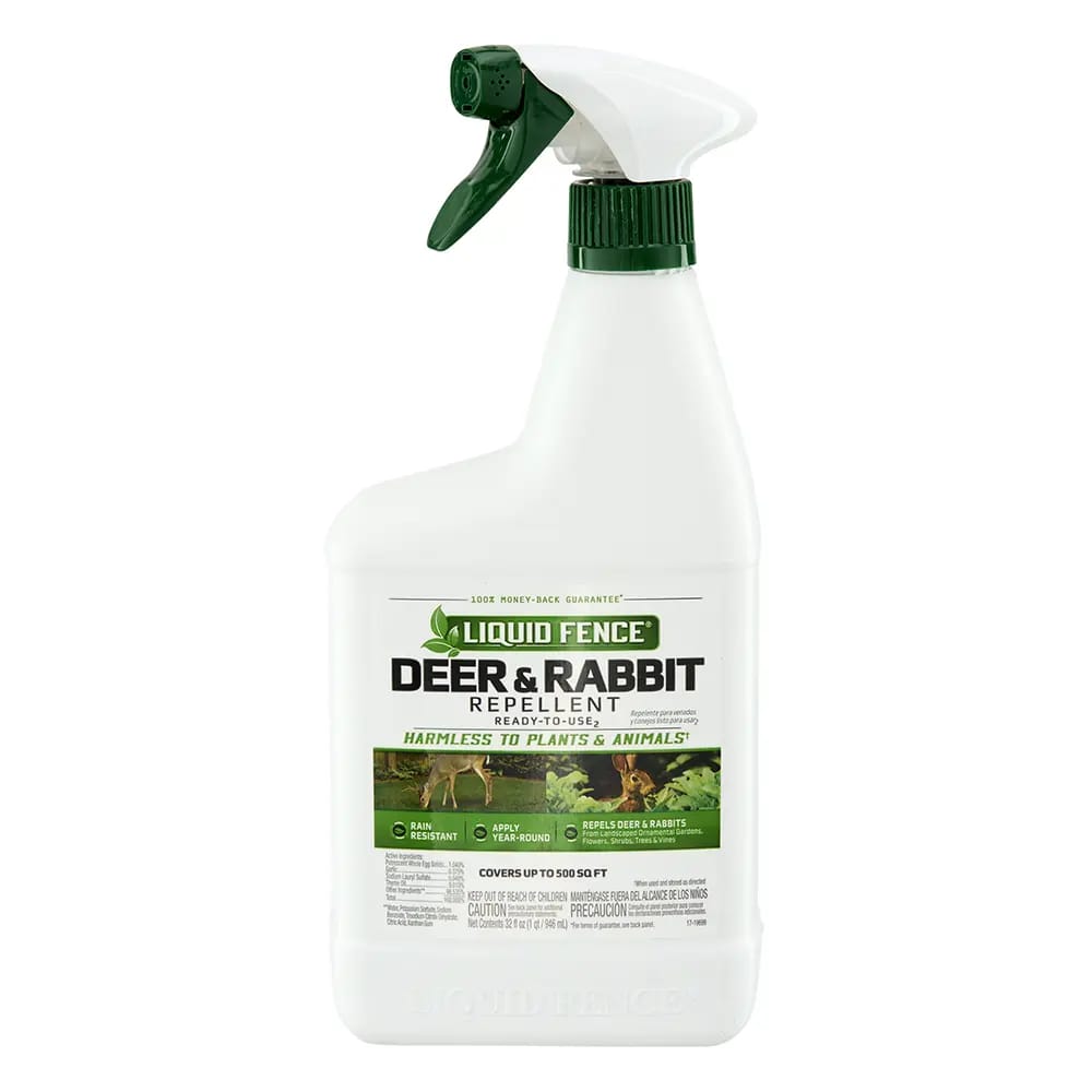 Liquid Fence Deer & Rabbit Repellent, 32 oz.