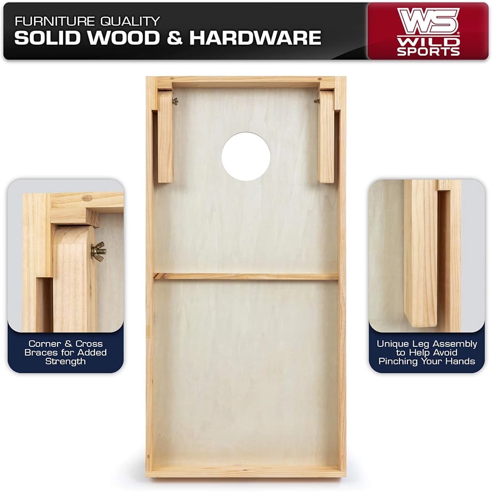 EastPoint Sports Wild Sports 2' x 4' Corn Hole Boards, Natural