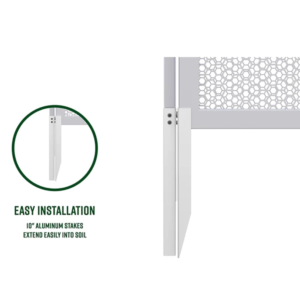 Vita Garden Fence Panels, Set of 4