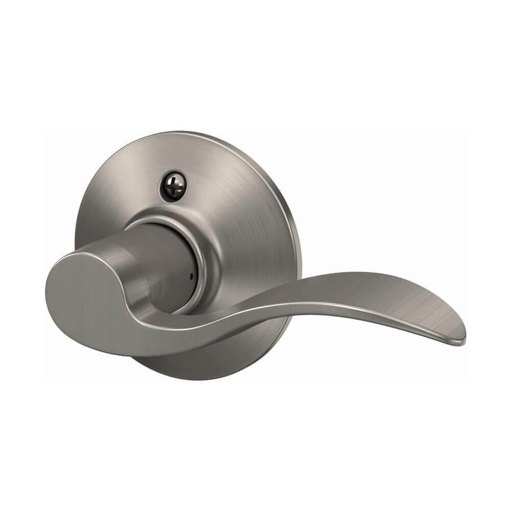 Schlage Accent Right-Handed Dummy Door Lever, Aged Bronze