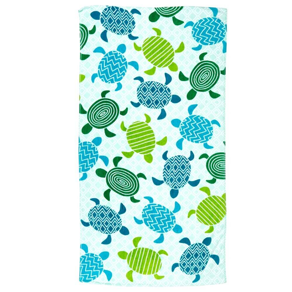 Cotton Beach Towel, 34" x 64"