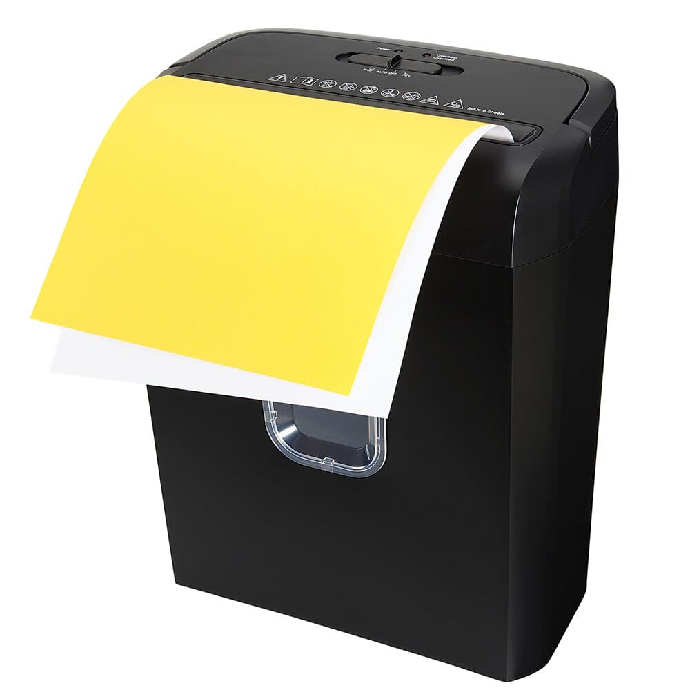 Office Direct Multi-Function 8-Sheet Cross-Cut Paper Shredder