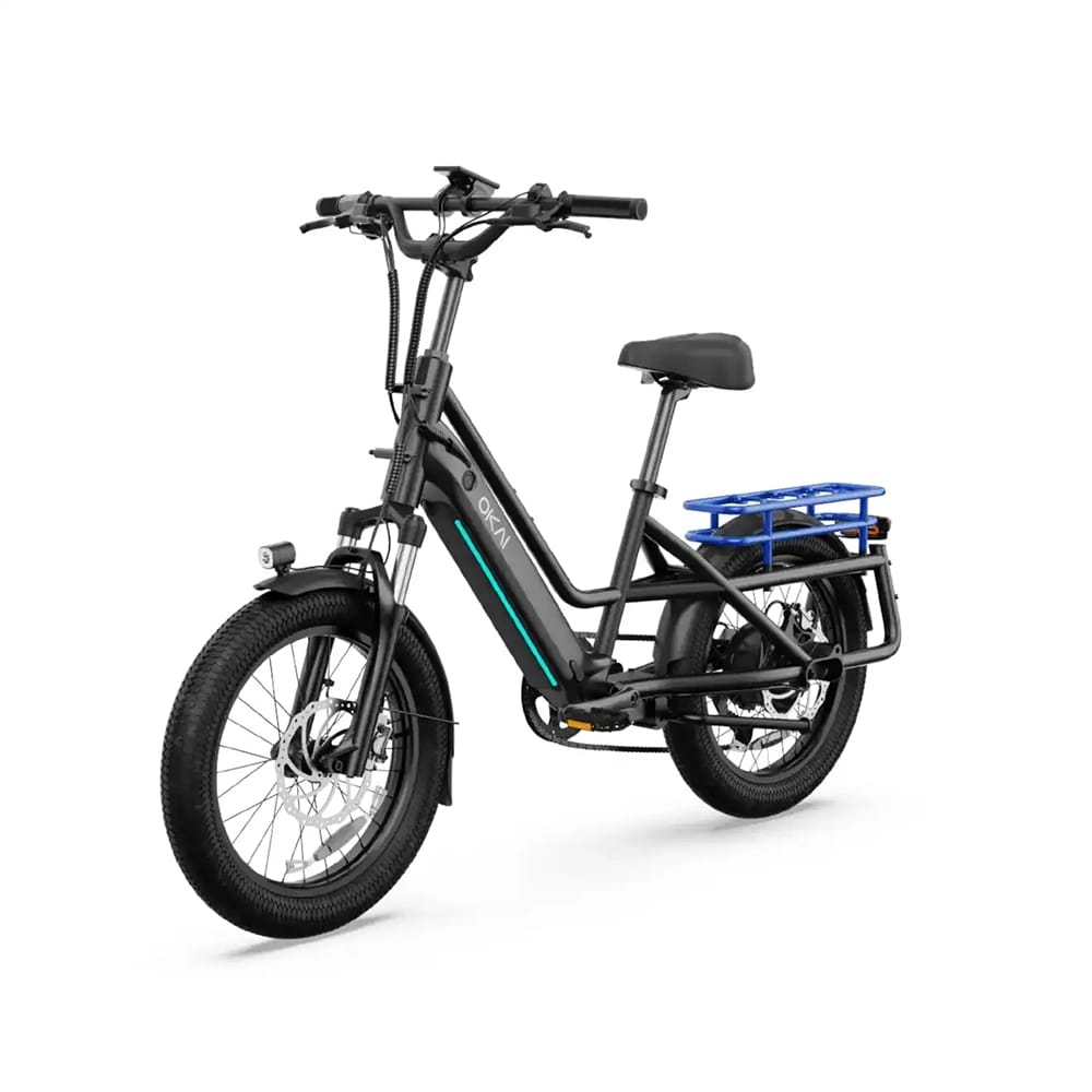 Okai E-Kargo Cargo Utility eBike, Black