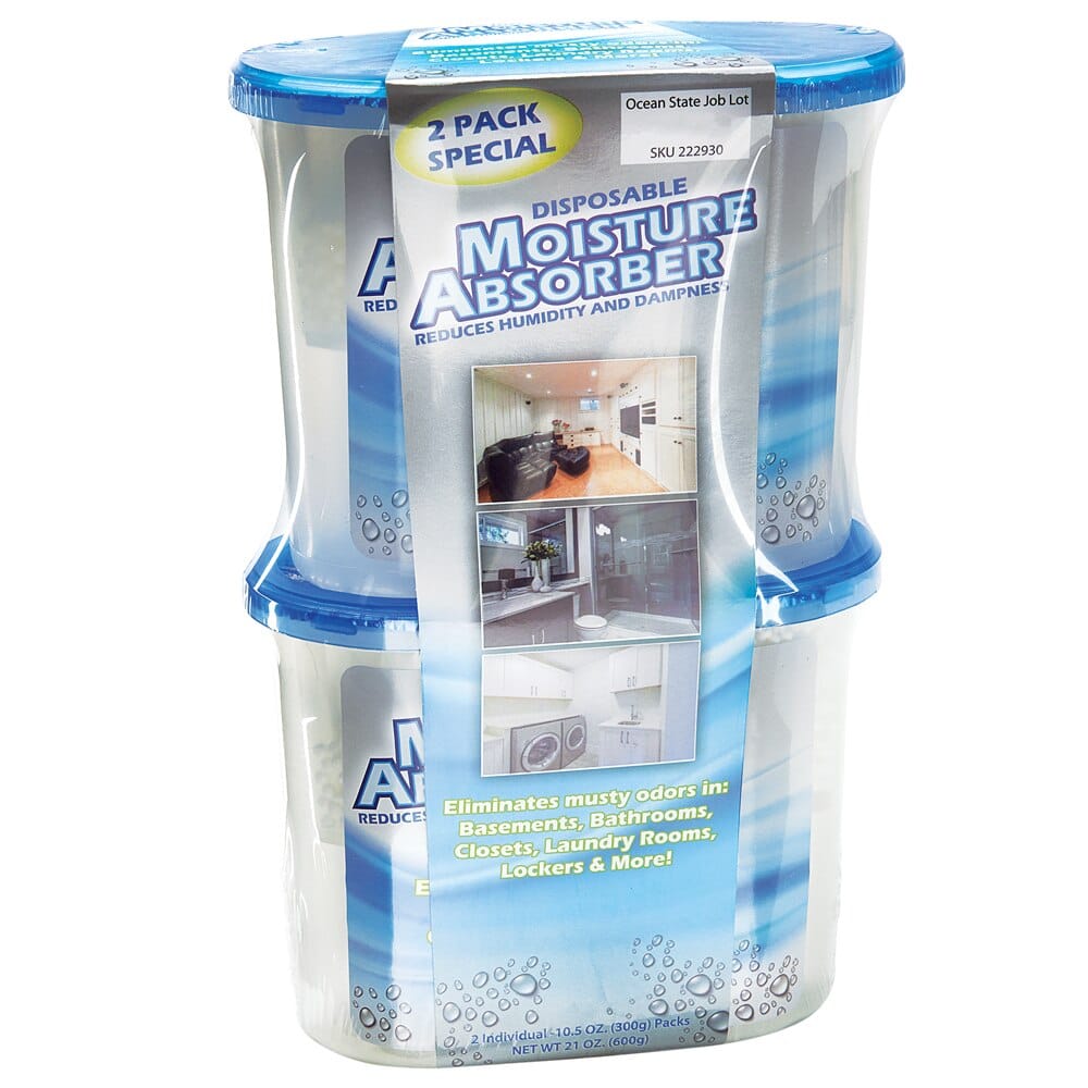 Moisture Absorber and Odor Eliminators, 2-Count