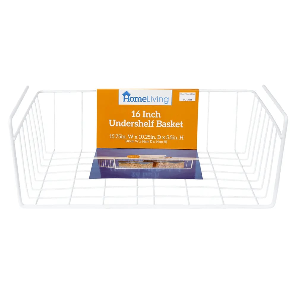 HomeLiving Under Shelf Basket, 15.75"