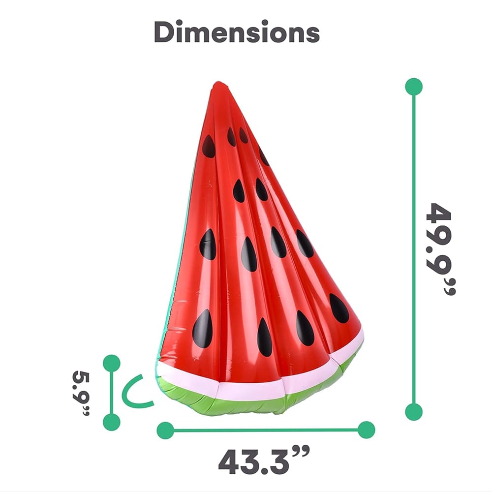 Kicko Inflatable Watermelon Pool Float