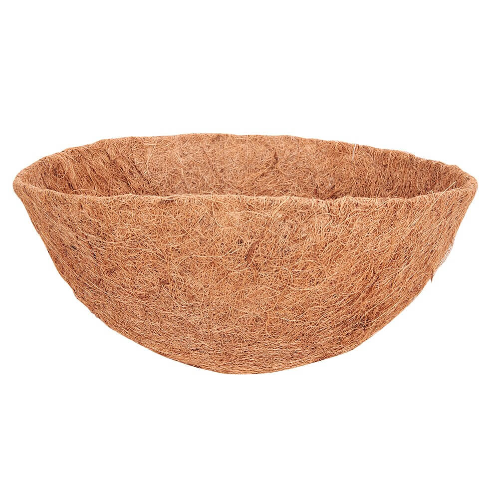 Round Coco Fiber Basket Liner, 16"