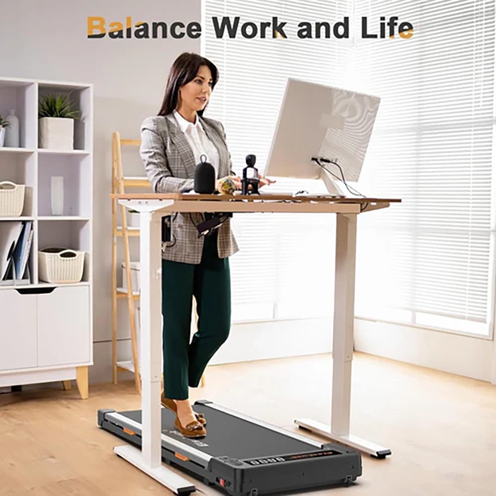 Elseluck Walking Pad Treadmill, Black