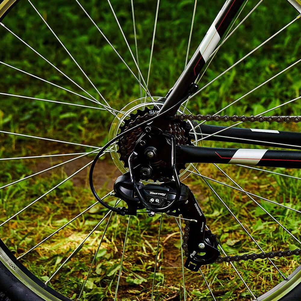 Royce Union Men's RMT All-Terrain Mountain Bike, 22" Frame, Black