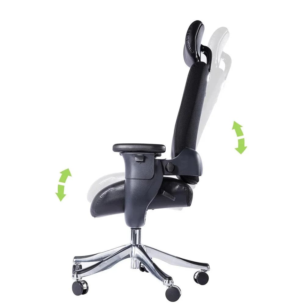 Eureka Ergonomic Swing Office Chair, Black