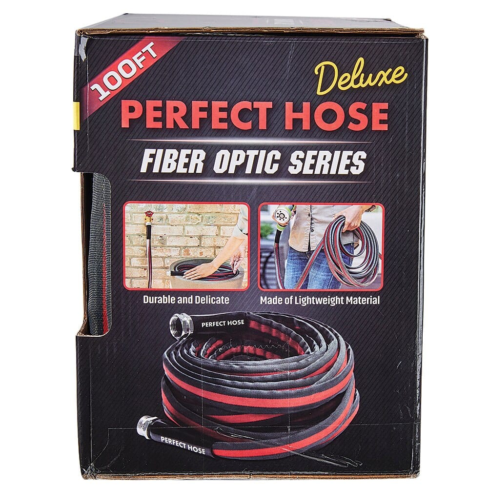 Perfect Hose Deluxe Fiber Optic Series Garden Hose, 100