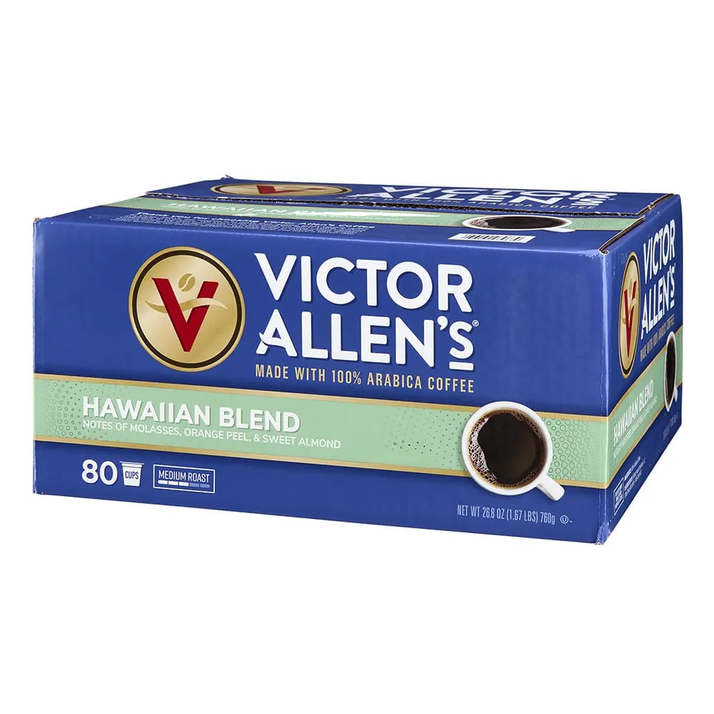 Victor Allen's Hawaiian Blend Coffee Pods, 80 ct