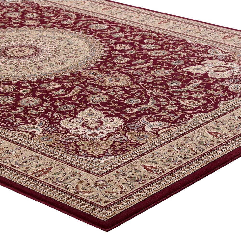 Newbury Area Rug, 10'10" x 15', Tabriz Red