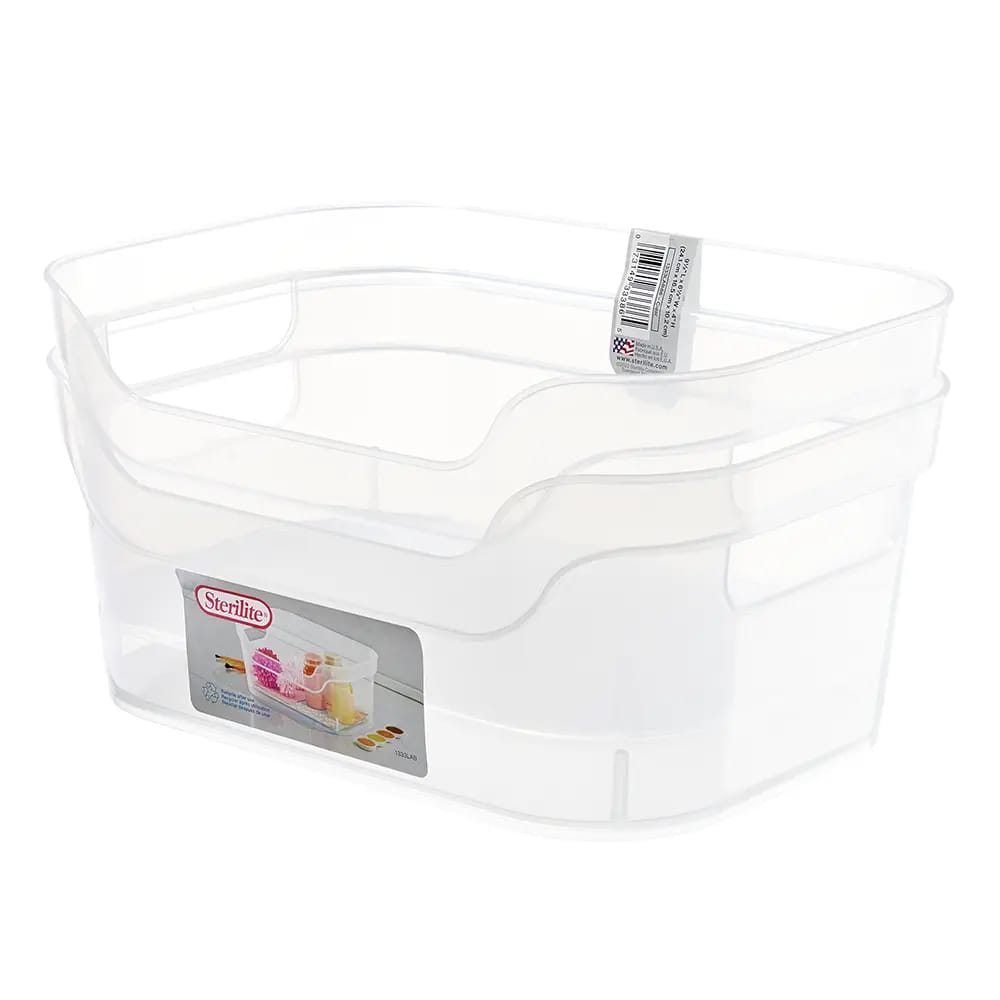 Sterilite Short Storage Bins, 2 Count