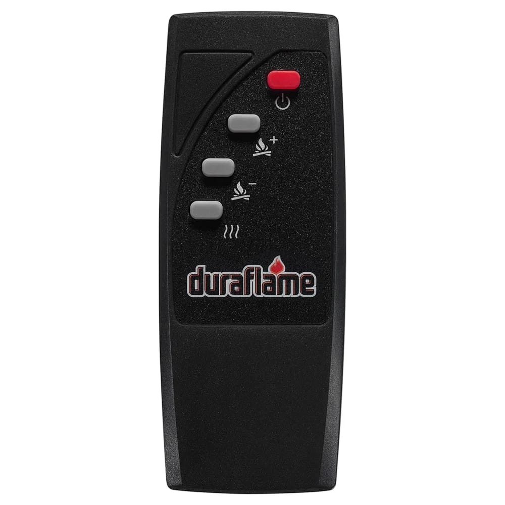 Duraflame Electric 1,500W Fireplace Stove Infrared Heater with Flickering Flame Effects, Cream