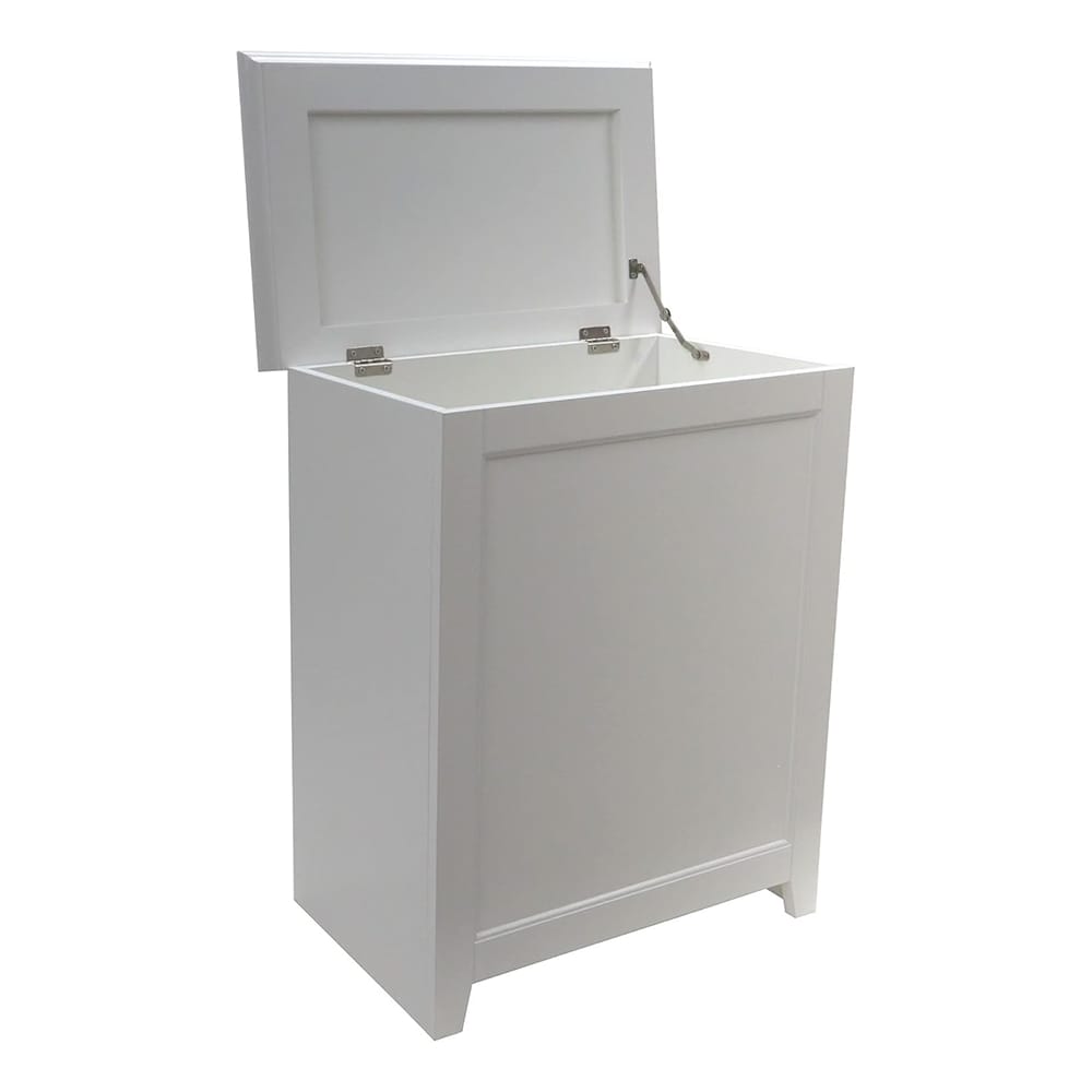 Shaker Style Hamper, White