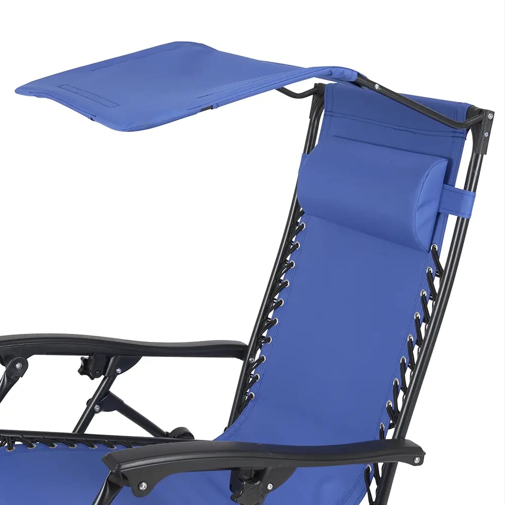 Reclining Zero Gravity Chair with Canopy