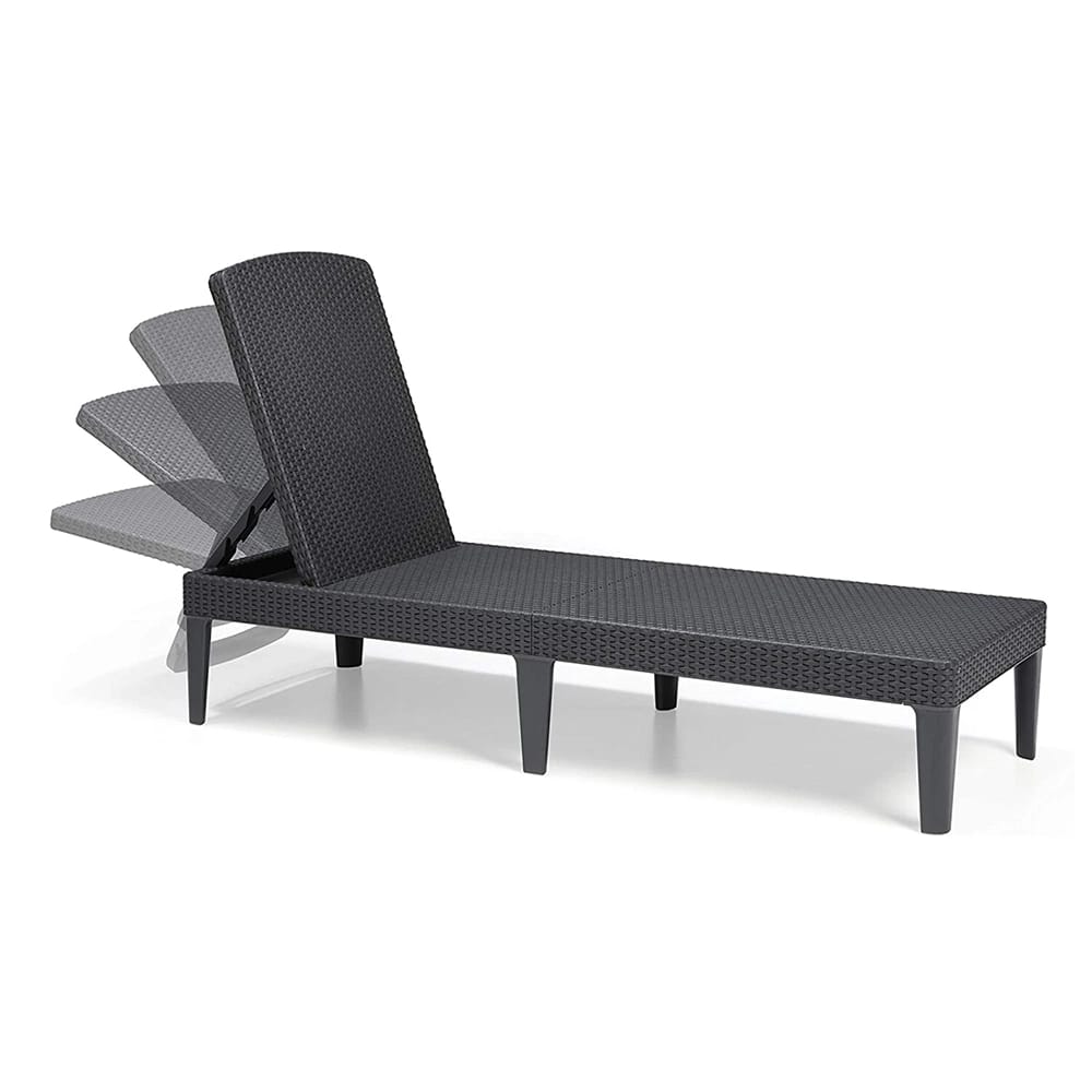 Keter Jaipur Sun Lounger, Graphite
