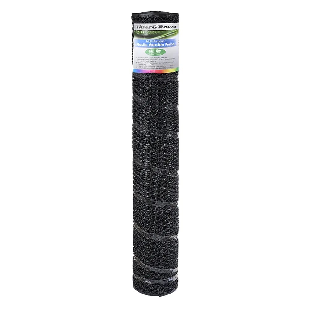 Tiller & Rowe Plastic Garden Fence, 48" x 50'