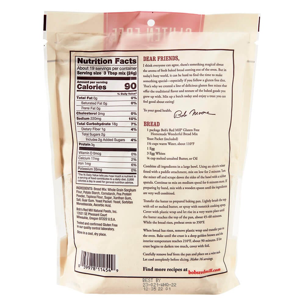 Bob's Red Mill Homemade Wonderful Bread Mix, 16 oz