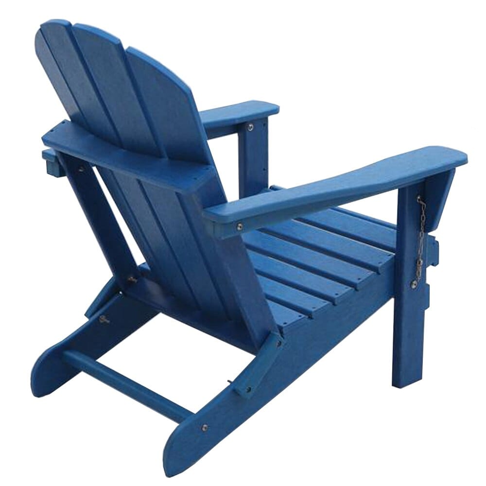 Folding Adirondack Chair, Blue