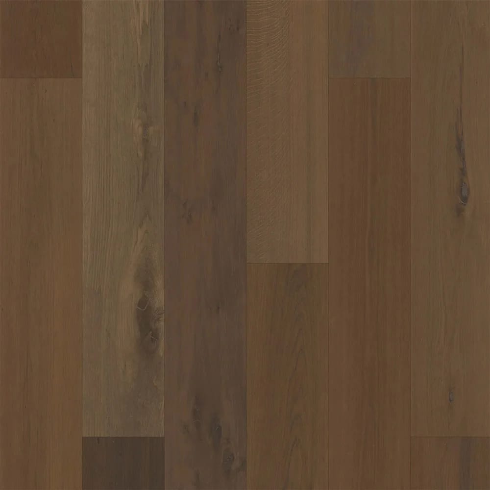 AquaSeal 7/16" Vindell White Oak Water-Resistant Quick Click Engineered Hardwood Flooring, Brown, 20.8 sq. ft. ($4.80/sq. ft.)