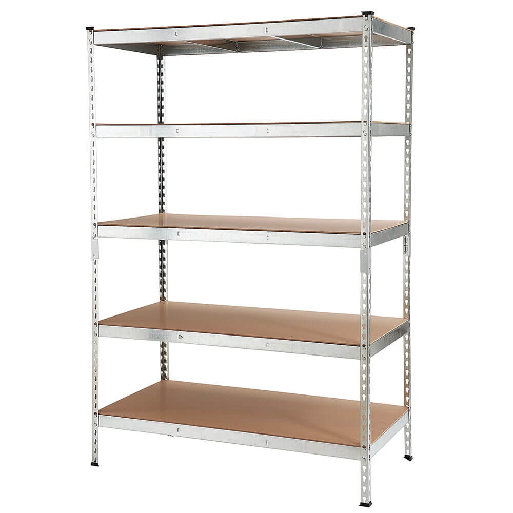 Method Storage Systems 5-Tier Heavy-Duty Rivet Shelving Unit, 48" x 71"