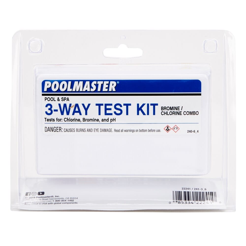 Poolmaster® Pool & Spa 3-Way Test Kit