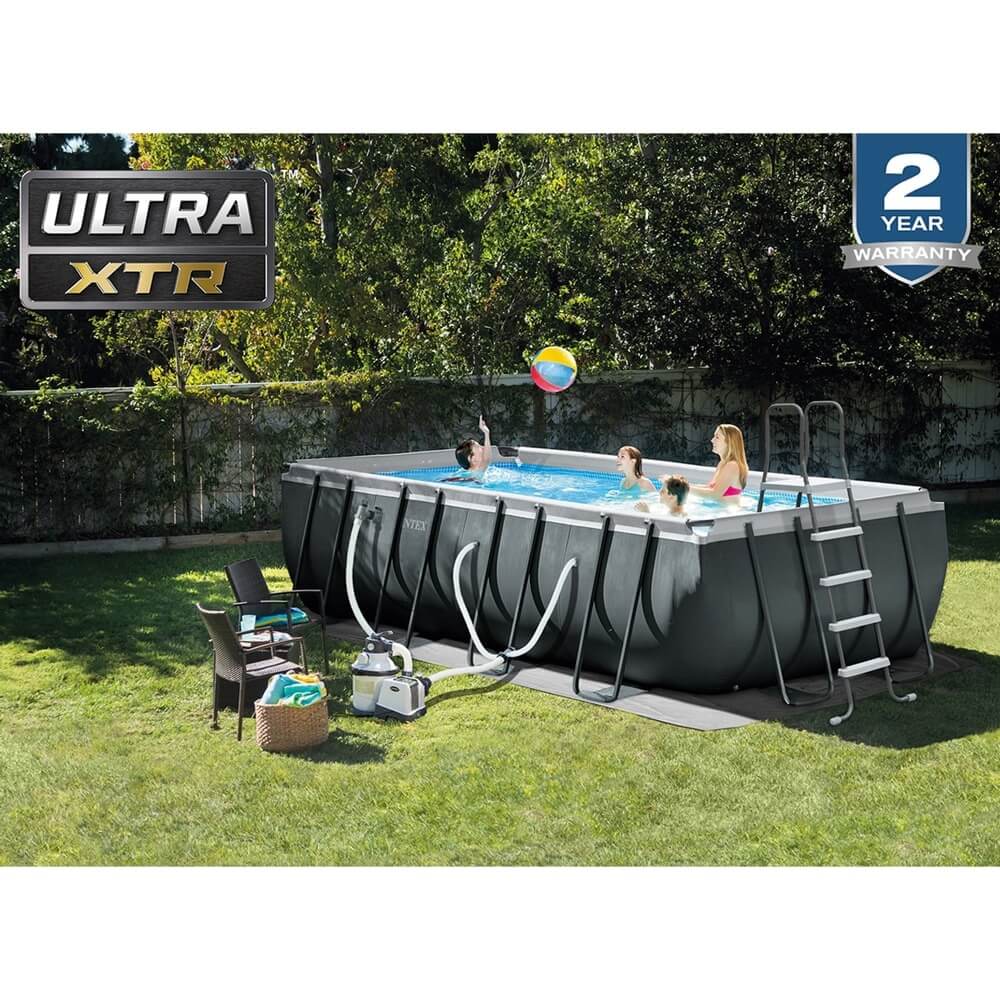 Intex 18' x 9' x 52" Ultra Frame Pool Set