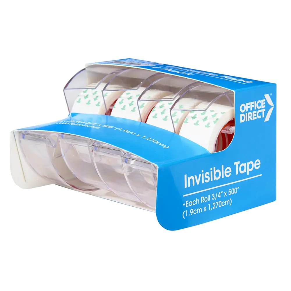 Office Direct Invisible Tape, 3/4" x 500"