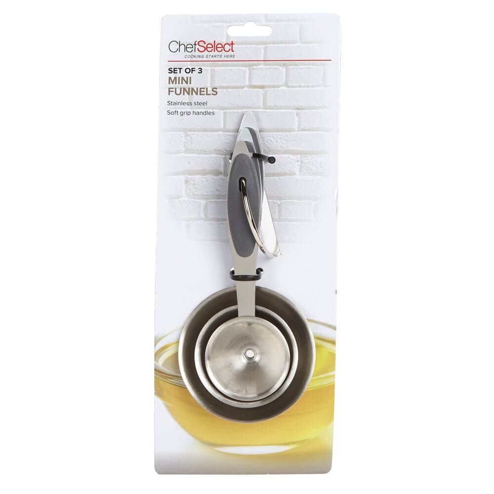 Chef Select Mini Funnels, 3 Piece