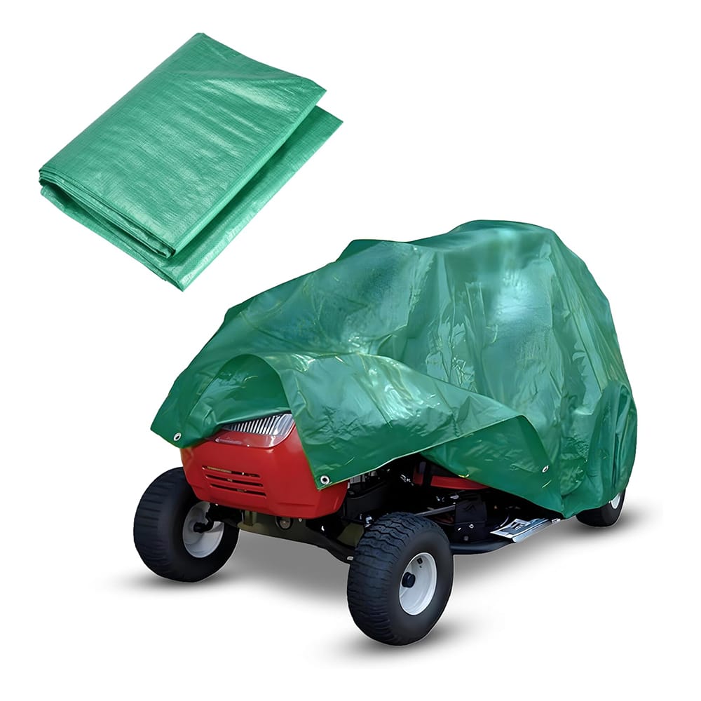 Bolt Dropper Large Weatherproof Outdoor Tarp, 9.8' x 11.8', Green