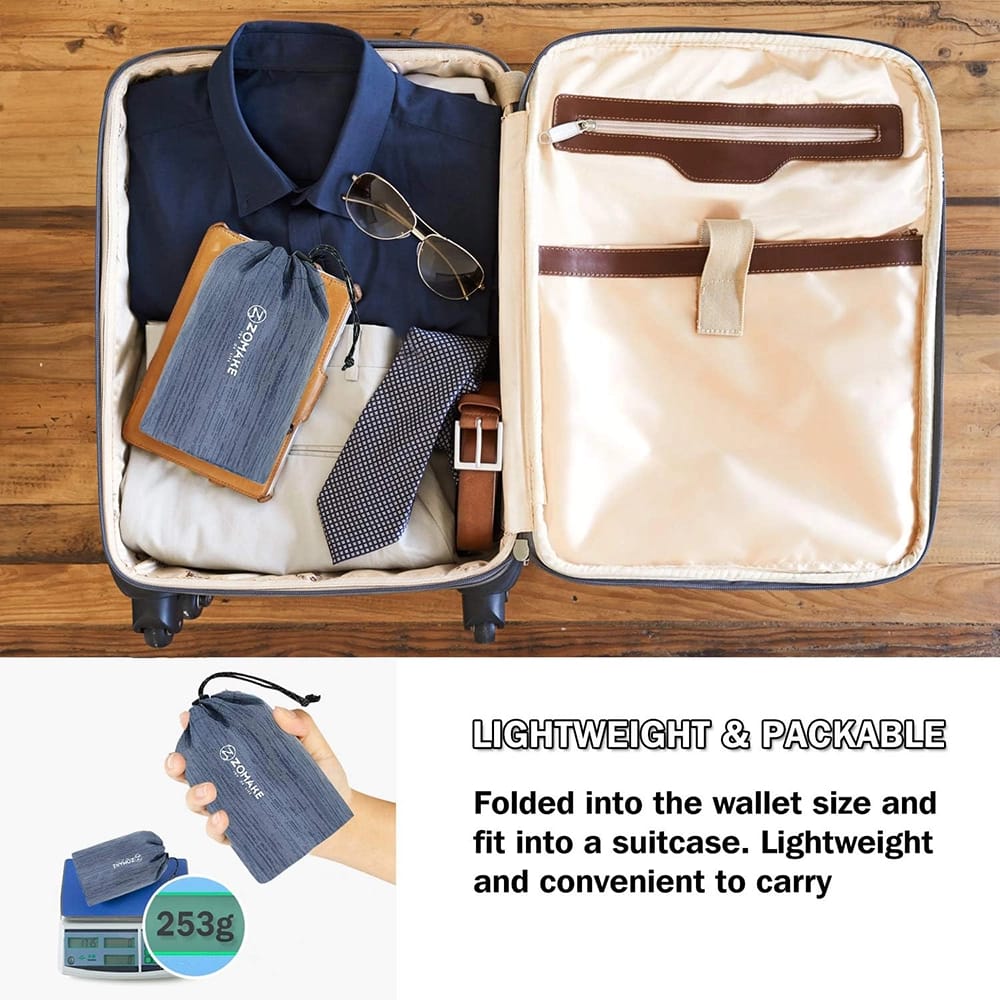 ZOMAKE Ultra Lightweight Packable Backpack, 18L, Navy