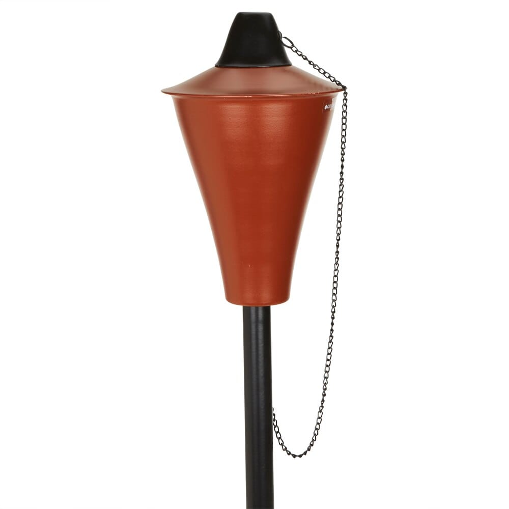 Outdoor Living Accents 59" Metal Citronella Oil Torch Set, 3-pack