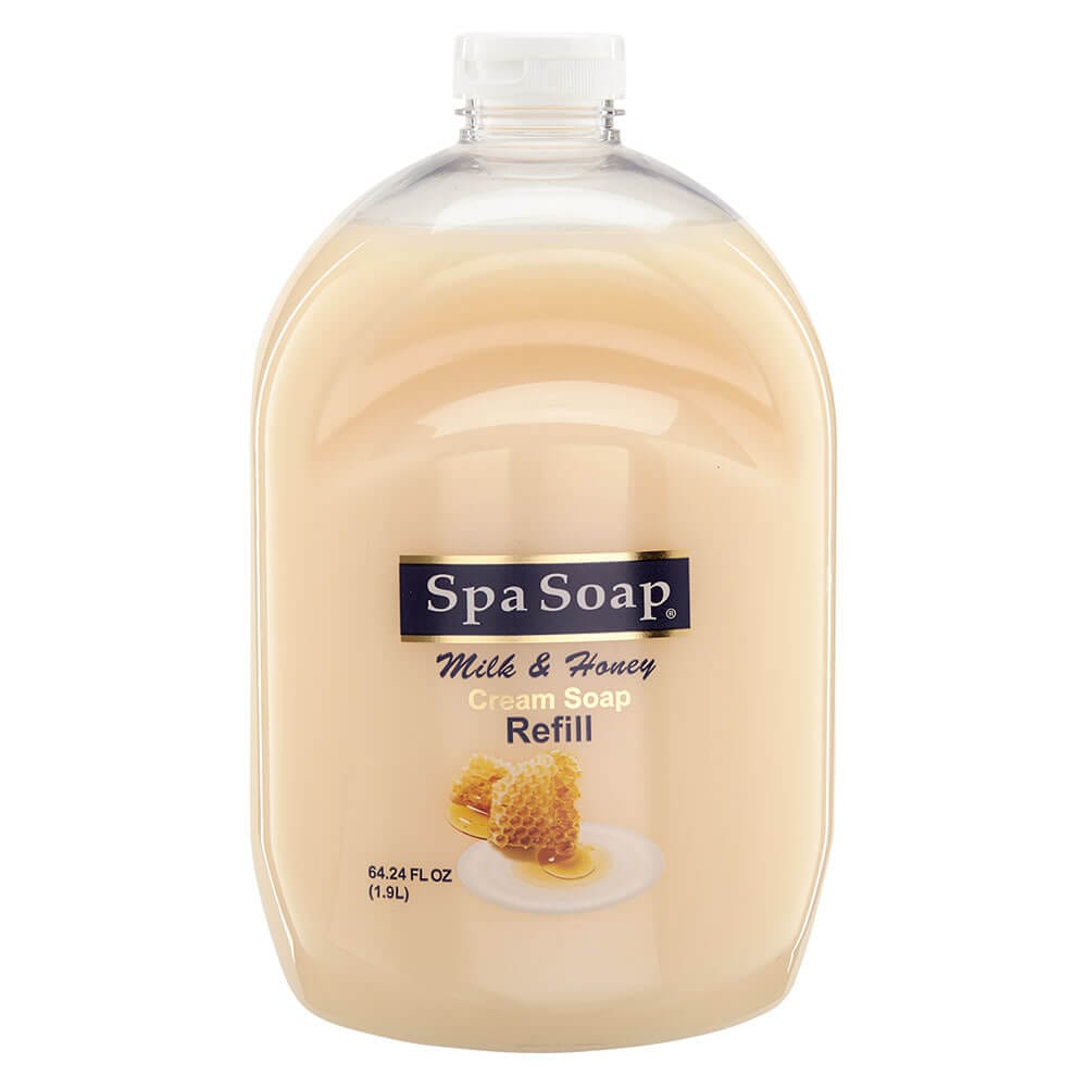 Spa Soap Milk and Honey Cream Soap Refill, 64.24 oz